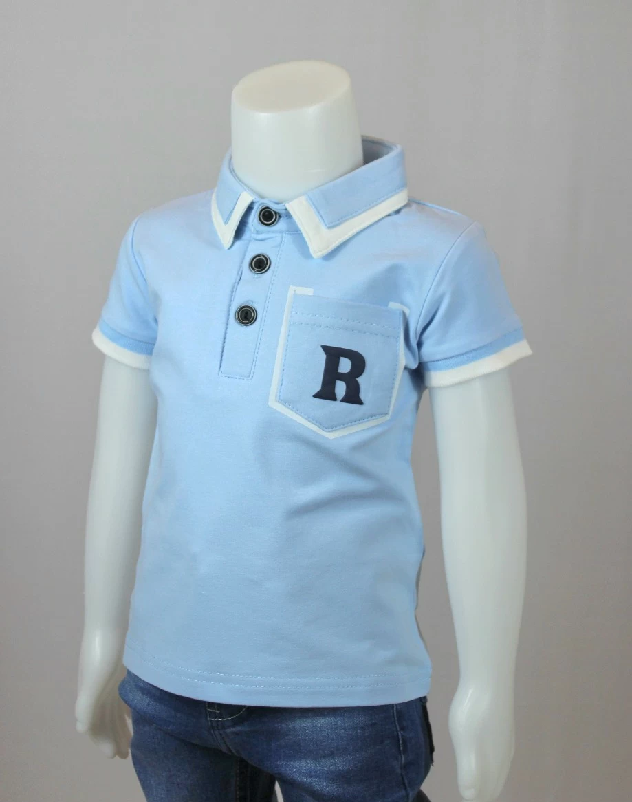 تيشرت بولو ثنائي اللون انيق