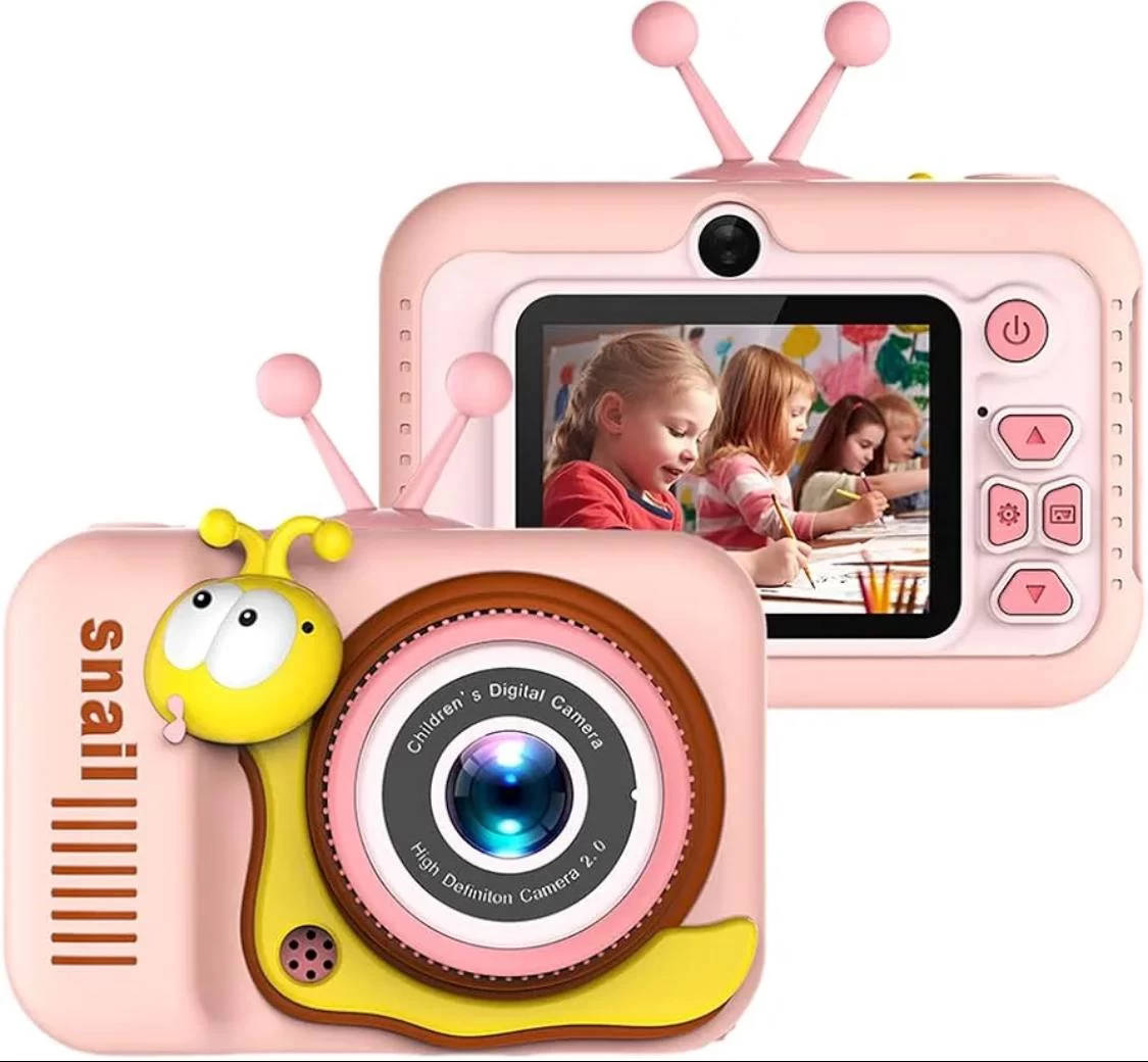 كاميرا بتصميم حلزون للاطفال