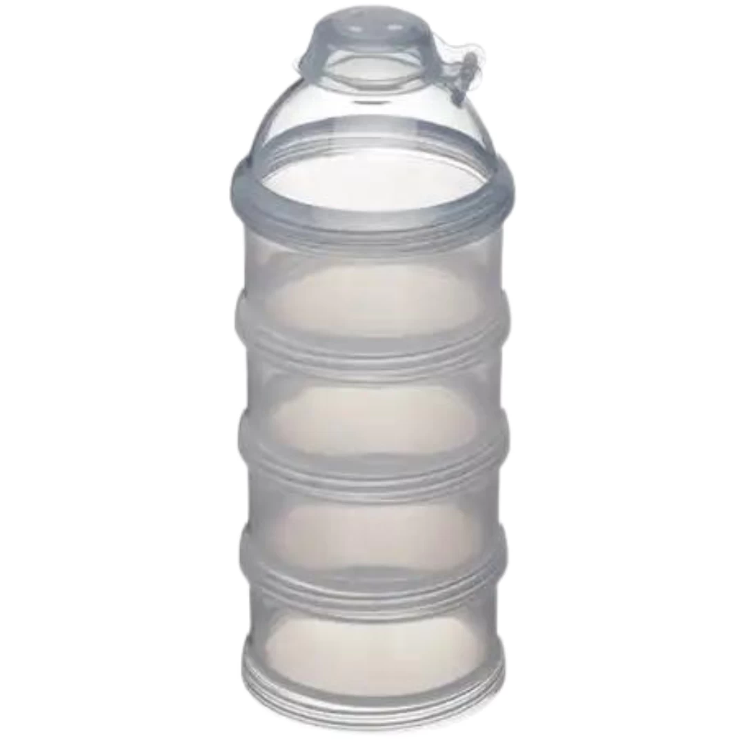 حافظة حليب طبقات شفافة