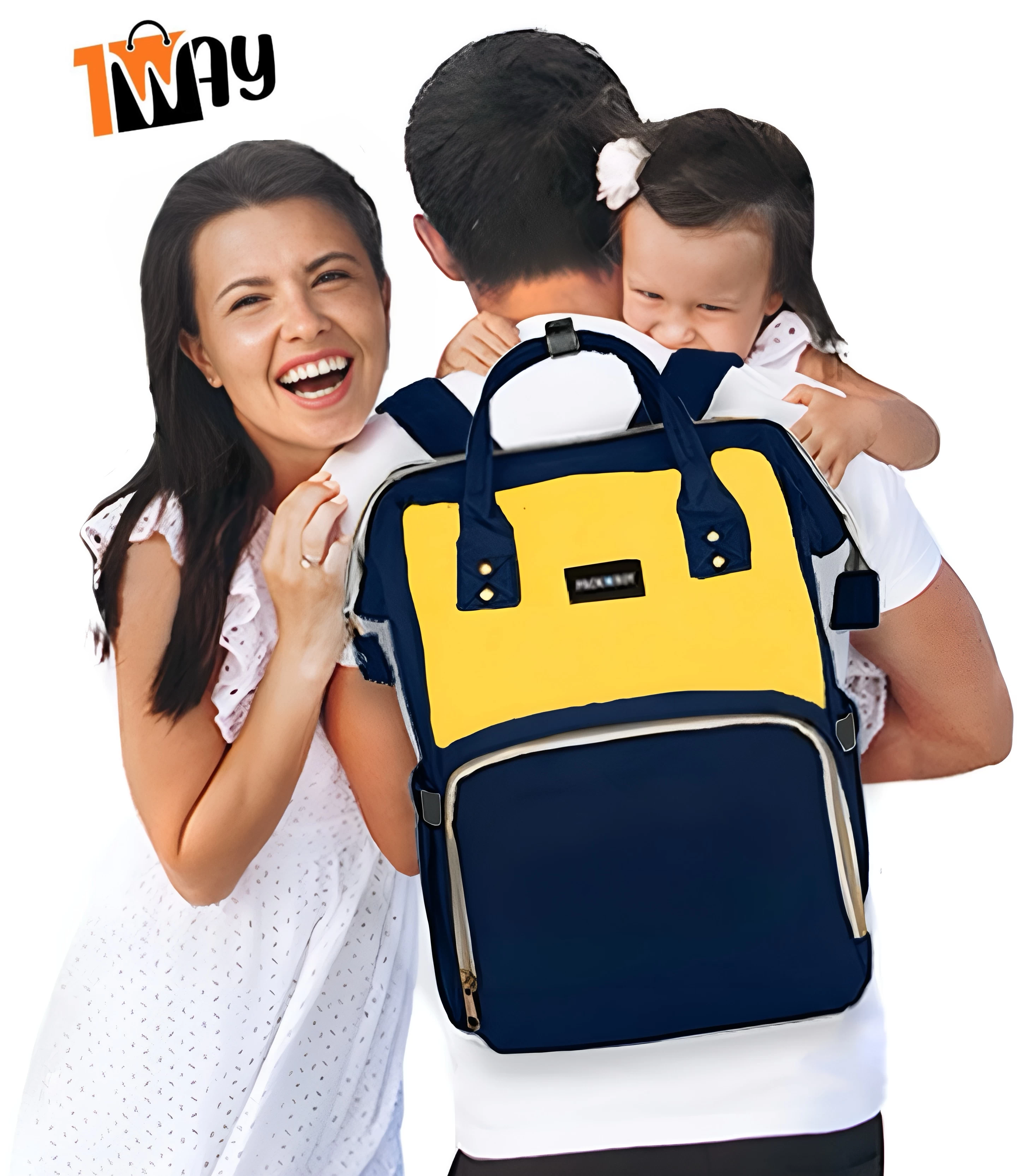 حقيبة ظهر مدمجة اللون