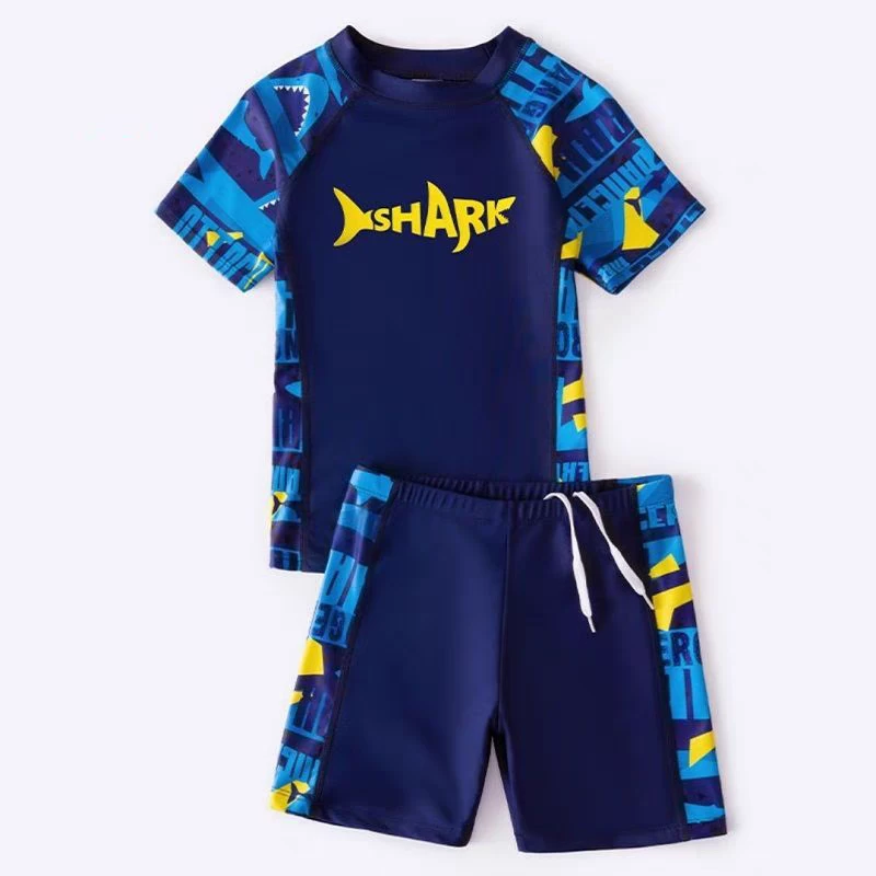 طقم سباحه ولادي برسومات