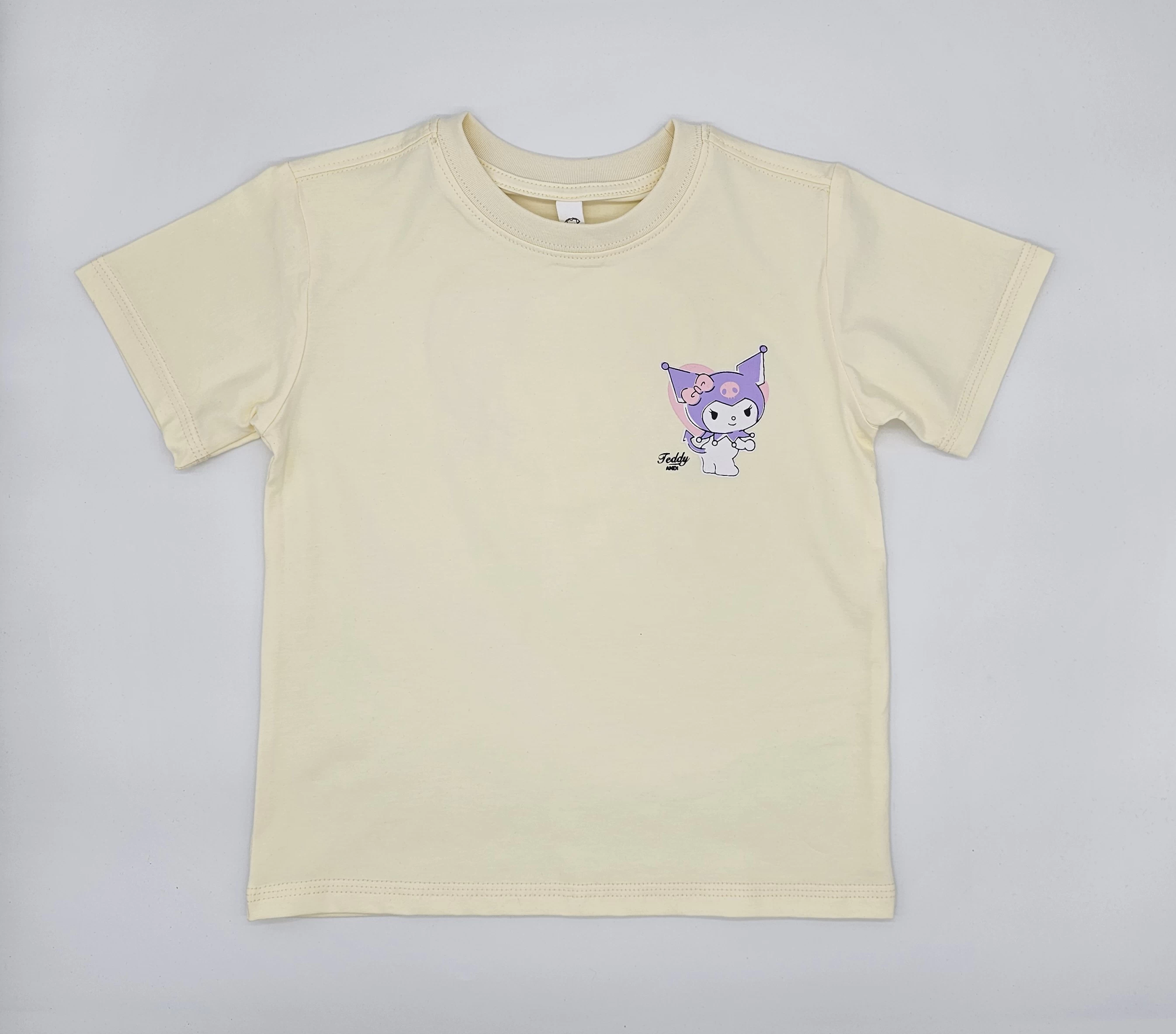 تيشرت بنات برسوم شخصيه كرومي