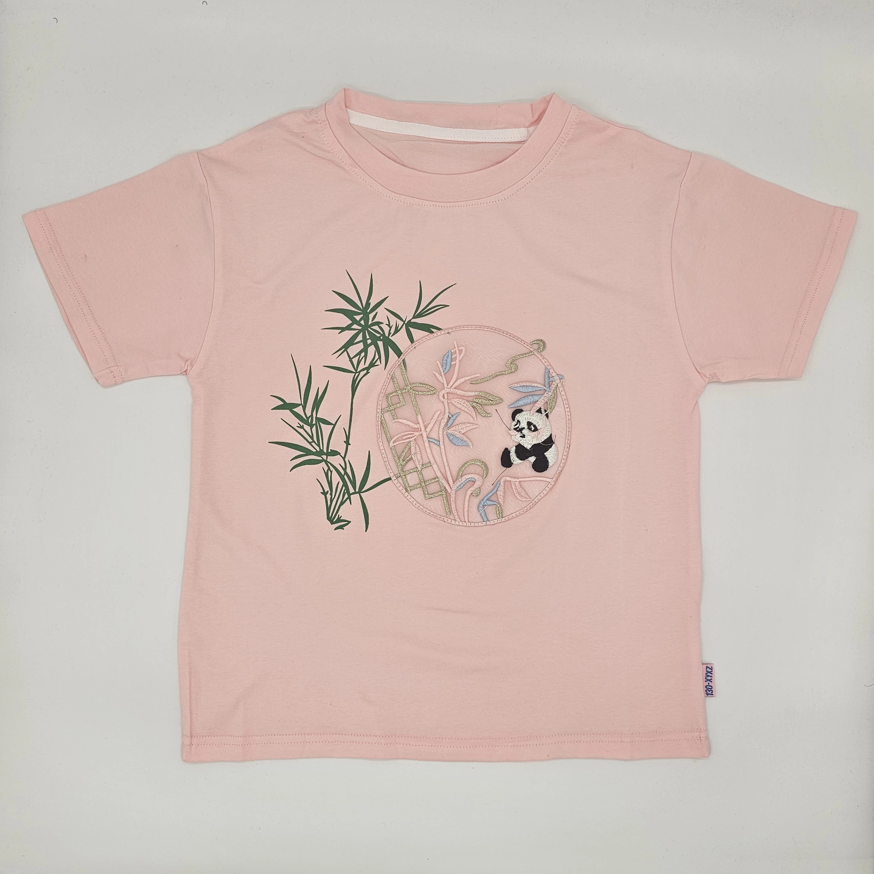 تيشرت فتيات صغار برسمه باندا