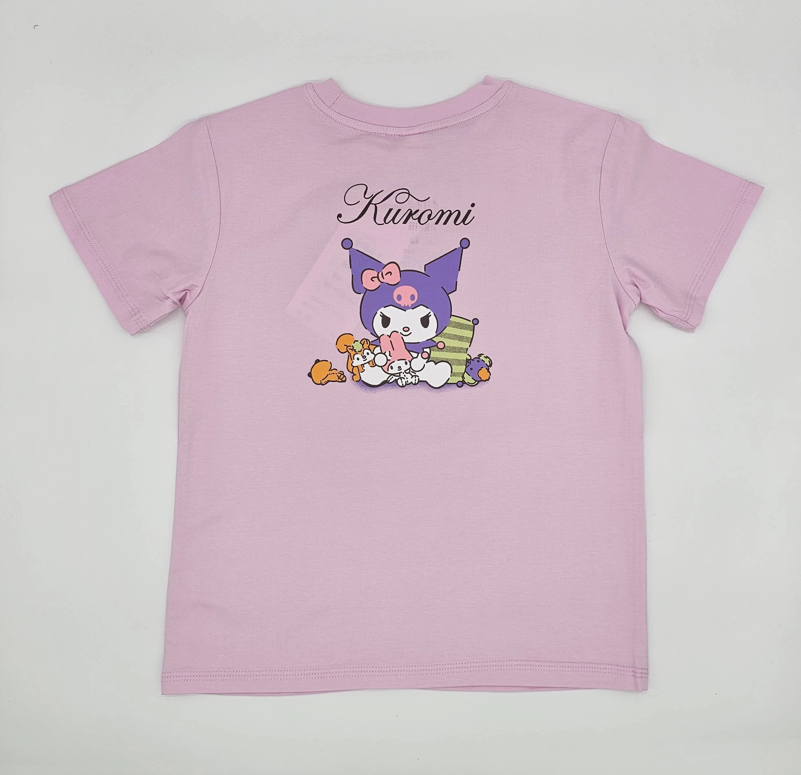 تيشرت بناتي برسوم شخصيه كرومي