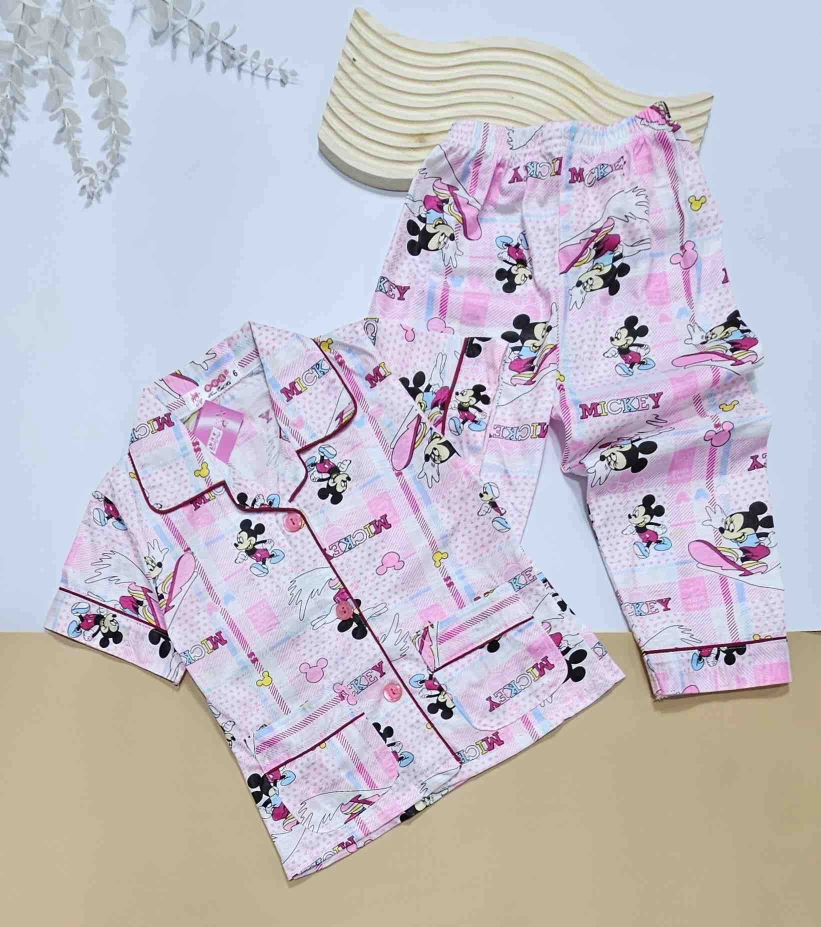 ملابس منزليه للفتيات برسوم كرتونيه