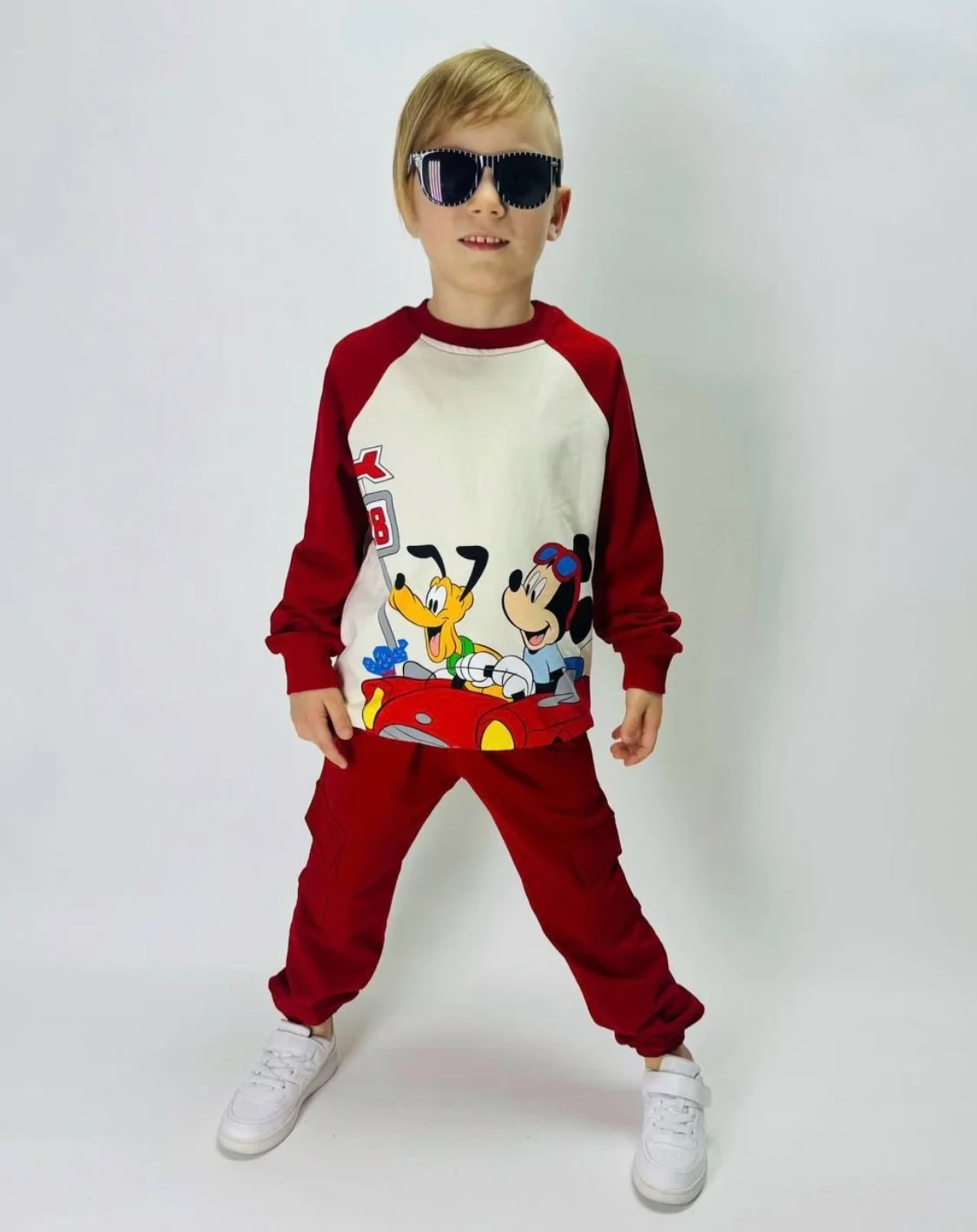 طقم اولاد خريفي باكمام طويله