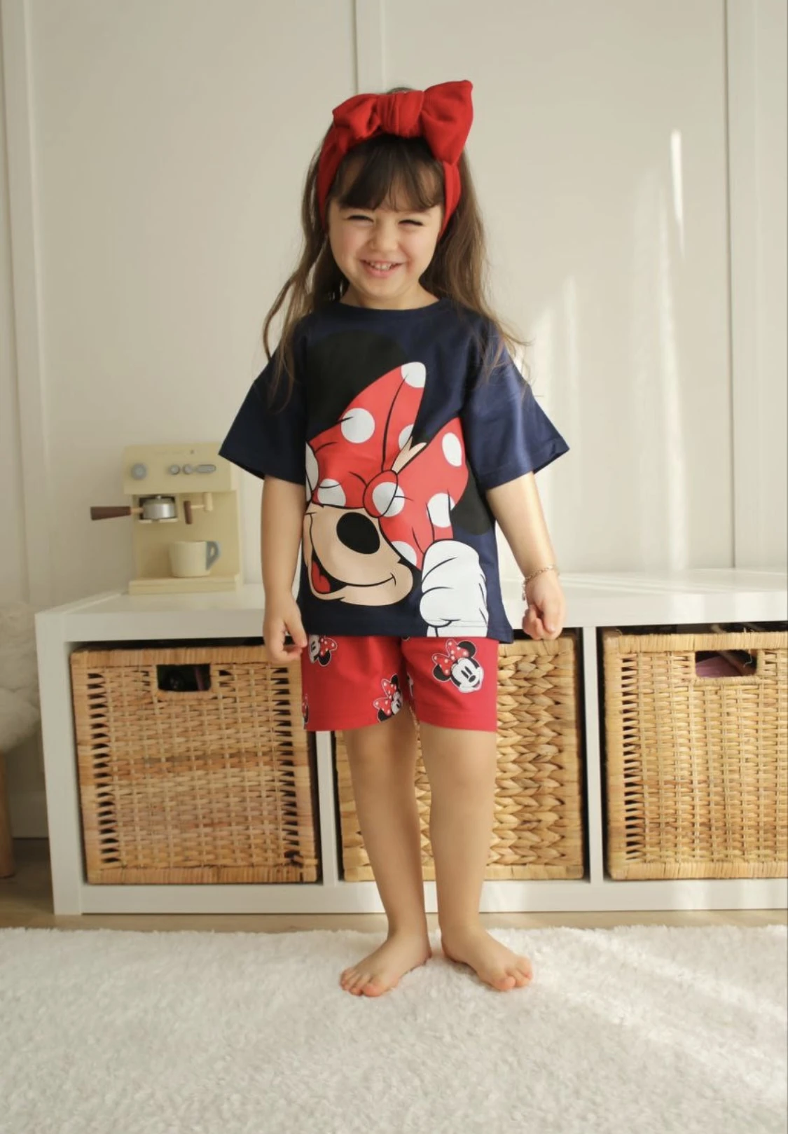 طقم  بناتي صيفي جميل