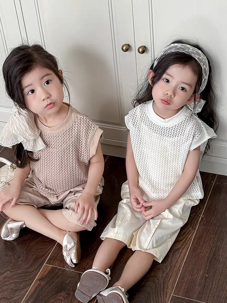 طقم بناتي من ثلاث قطع